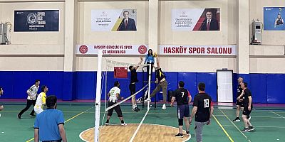 HASKÖY’DE VOLEYBOL HEYECANI BAŞLADI