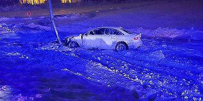 Hasköy Girişinde Kaza: 3 Yaralı