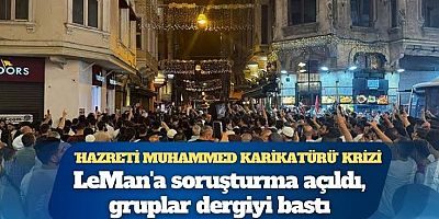 Hazreti Muhammed'e yönelik karikatür tepki çekti