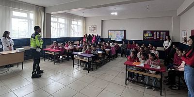 Kapılı İlköğretim Okulu’nda Trafik Bilinci Semineri
