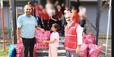 Kızılay’dan Köylerdeki Öğrencilere Kış Desteği