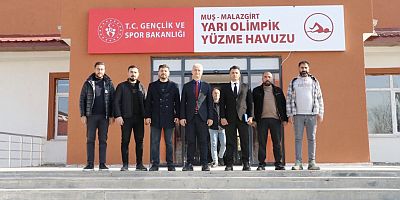 Malazgirt Gençlik Merkezi ve Yarı Olimpik Yüzme Havuzu Tamamlandı