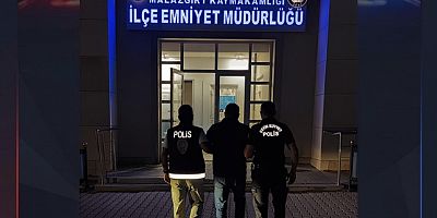 Malazgirt’te Aranan Hükümlü Araç Kontrolünde Yakalandı
