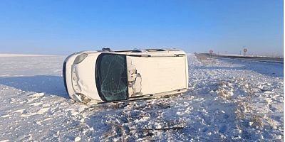 Malazgirt’te trafik kazası