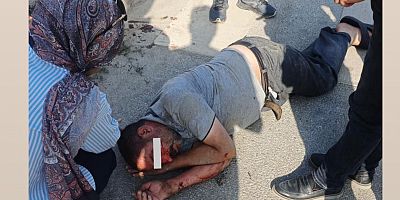 Motosiklet Yayaya Çarptı: Yaralı Hastaneye Kaldırıldı