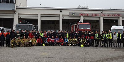 Muş Alparslan Havalimanı’nda Gerçekçi Senaryoyla Acil Durum Tatbikatı