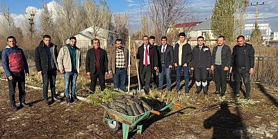 Muş Alparslan Üniversitesi Bulanık Meslek Yüksekokulu’nda Ağaç Dikme Etkinliği Düzenlendi