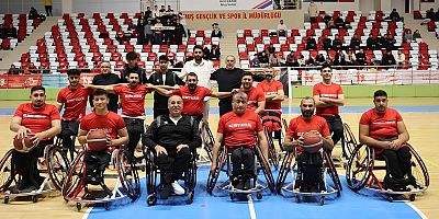 Muş Bedensel Engelliler Basketbol Takımı Bir Üst Lige Adım Adım Yaklaşıyor