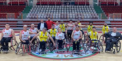 Muş Bedensel Engelliler, Tekerlekli Sandalye Basketbol'da Yalova'yı 65-73 mağlup etti.