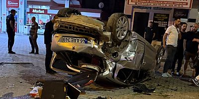 Muş-Bitlis Yolunda Kaza: Otomobil Takla Attı, 1 Ağır Yaralı