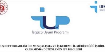 Muş Defterdarlığı ve Türkiye İş Kurumu İş Birliğiyle 5 kişilik İstihdam Programı