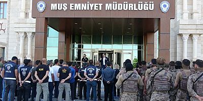 Muş Emniyeti’nden Huzur ve Güven İçin Yoğun Çalışma