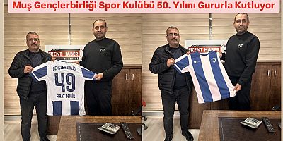 Muş Gençlerbirliği Spor Kulübü 50. Yılını Gururla Kutluyor