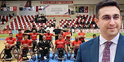 Muş GSM Mehmet Arif Taşdemir’den Muş Bedensel Engelliler Basketbol Takımına Destek