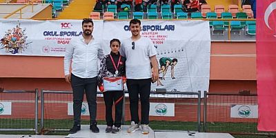 Muş Mehmet Zafer Çağlayan Ortaokulu Öğrencisi Bilge Demirel Türkiye İkincisi Oldu