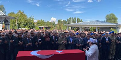 Muş şehidini uğurladı 