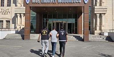 Muş’ta 10 Yıl 5 Ay 25 Gün Kesinleşmiş Hapis Cezası Bulunan Şahıs Yakalandı