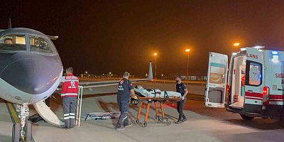 Muş’ta 14 yaşındaki bisikletli çocuk ambulans uçakla Ankara’ya sevk edildi