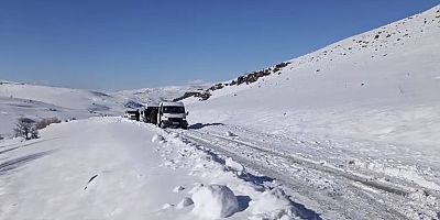 Muş’ta 27 Köy Yolu Ulaşıma Kapalı, Yol Açma Çalışmaları Sürüyor
