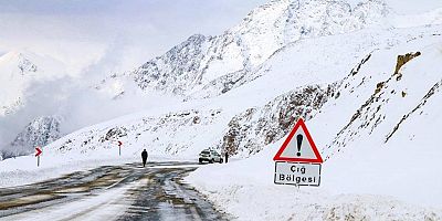 Muş’ta Çığ Tehlikesi ve Kuvvetli Kar Yağışı Uyarısı