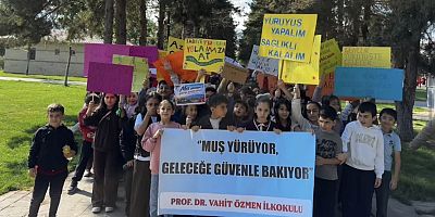 MUŞ’TA “DÜNYA YÜRÜYÜŞ GÜNÜ” İÇİN FARKINDALIK YÜRÜYÜŞÜ