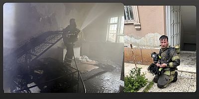 Muş’ta Ev Yangını Korkuttu