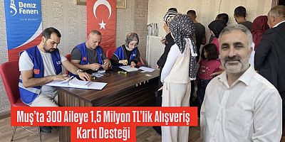 Muş’ta İyilik Köprüleri Kurulmaya Devam Ediyor