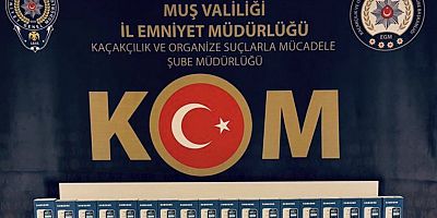 Muş’ta Kaçakçılık ve Uyuşturucuya Geçit Yok