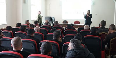 Muş’ta Kadına Yönelik Şiddetle Mücadele Eğitimi Verildi