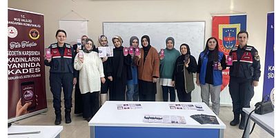 Muş’ta Kadınlara KADES ve 6284 Sayılı Kanun Anlatıldı