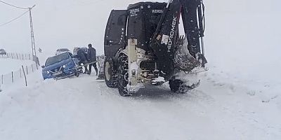 Muş’ta Kar yağışı devam ediyor 181 köy yolu ulaşıma kapandı