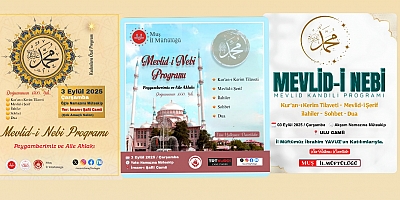 Muş’ta Mevlid-i Nebi Programı Düzenlenecek