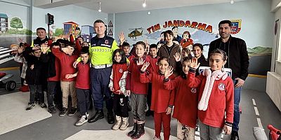 Muş’ta Miniklere Trafik Eğitimi