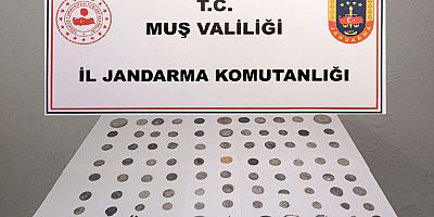 Muş’ta Tarihi Eser Kaçakçılarına Suçüstü Operasyon