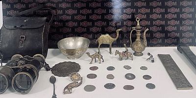 Muş’ta Tarihi Eser Kaçakçılığına Geçit Yok: 25 Parça Ele Geçirildi