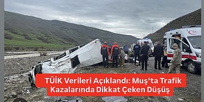 Muş’ta Trafik Kazaları Azaldı: TÜİK 2025 Verilerini Açıkladı