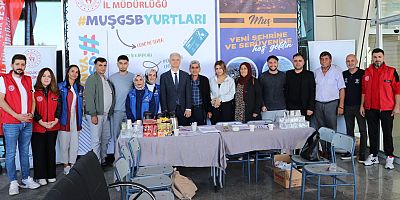 Muş’ta Üniversite Öğrencilerine Otogarda Sıcak Karşılama