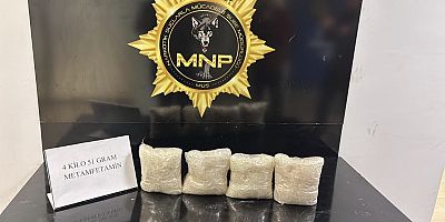 Muş’ta Yolcu Otobüsünde 4 Kilo Metamfetamin Ele Geçirildi