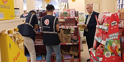 Muş’ta Zincir Marketlerde Kırtasiye Ürünleri Denetlendi