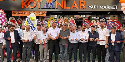 Muş’un En Büyük Yapı Marketi Kotanlar Yapı Açıldı