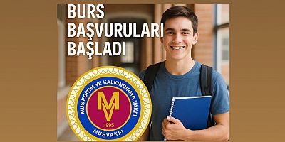 Muş Vakfı’ndan 2025-2026 Eğitim Yılı İçin Burs Başvuruları Başladı