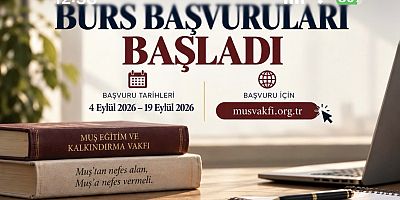 Muş Vakfı’ndan Öğrencilere Burs Müjdesi: Başvurular Başladı