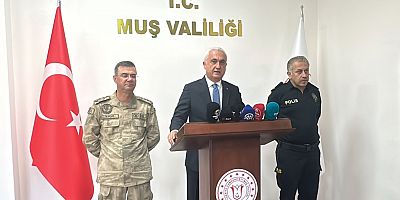 Muş Valisi Avni Çakır, 2025’in İlk Dört Aylık Asayiş Raporunu Açıkladı