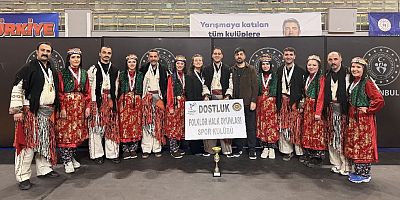 Muş Yöresi Halk Oyunları Ekibi Marmara Bölge Birincisi Oldu