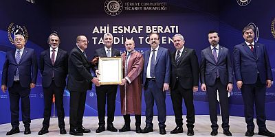 Muşlu Esnaf Medeni Yıldırım’a “Yılın Ahisi” Ödülü