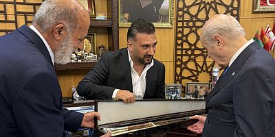 Muşlu İş İnsanı Burhan Altun’dan Devlet Bahçeli’ye Ziyaret