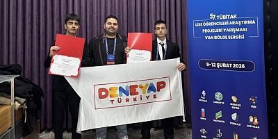 Muşlu Öğrencilerden TÜBİTAK’ta Bölge Birinciliği Gururu