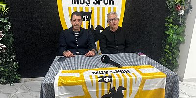 Muşspor’da Sportif Direktör ve Teknik Direktör Basın Karşısına Çıktı
