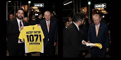     Muşspor’un 1071 Numaralı Forması Erdoğan’a Takdim Edildi