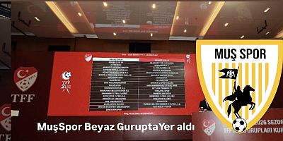 Muşspor’un 2026-2027 Sezonundaki Rakipleri Belli Oldu